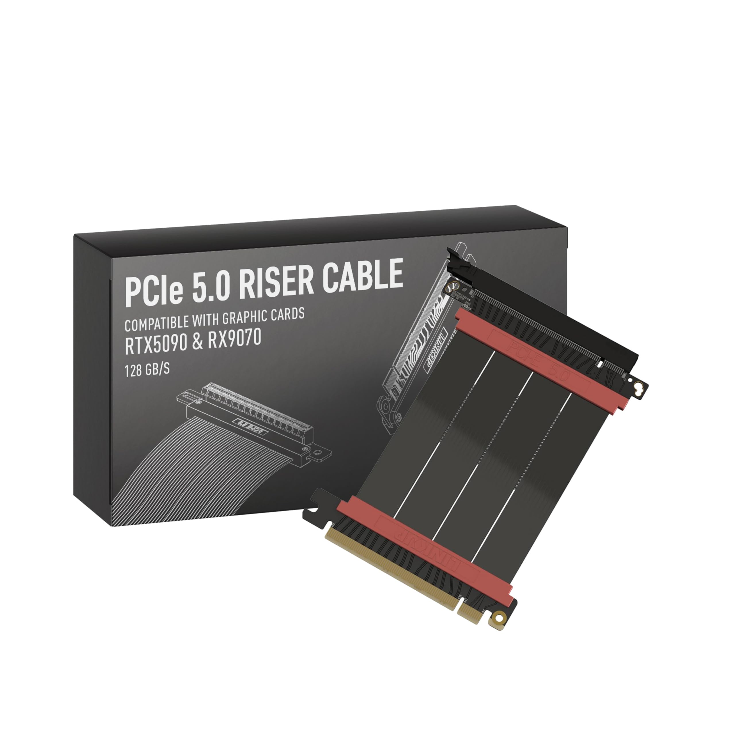 Amazon.co.jp: LINKUP - AVA5 PCIE 5.0 ライザーケーブル | RTX5090